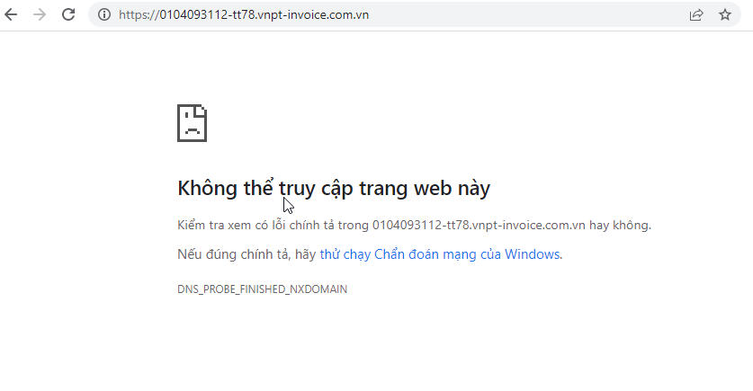 Sai Link Tra Cuu Vnpt