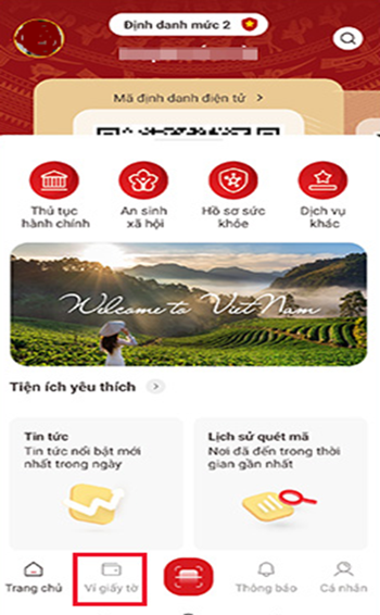 định danh trên vneid